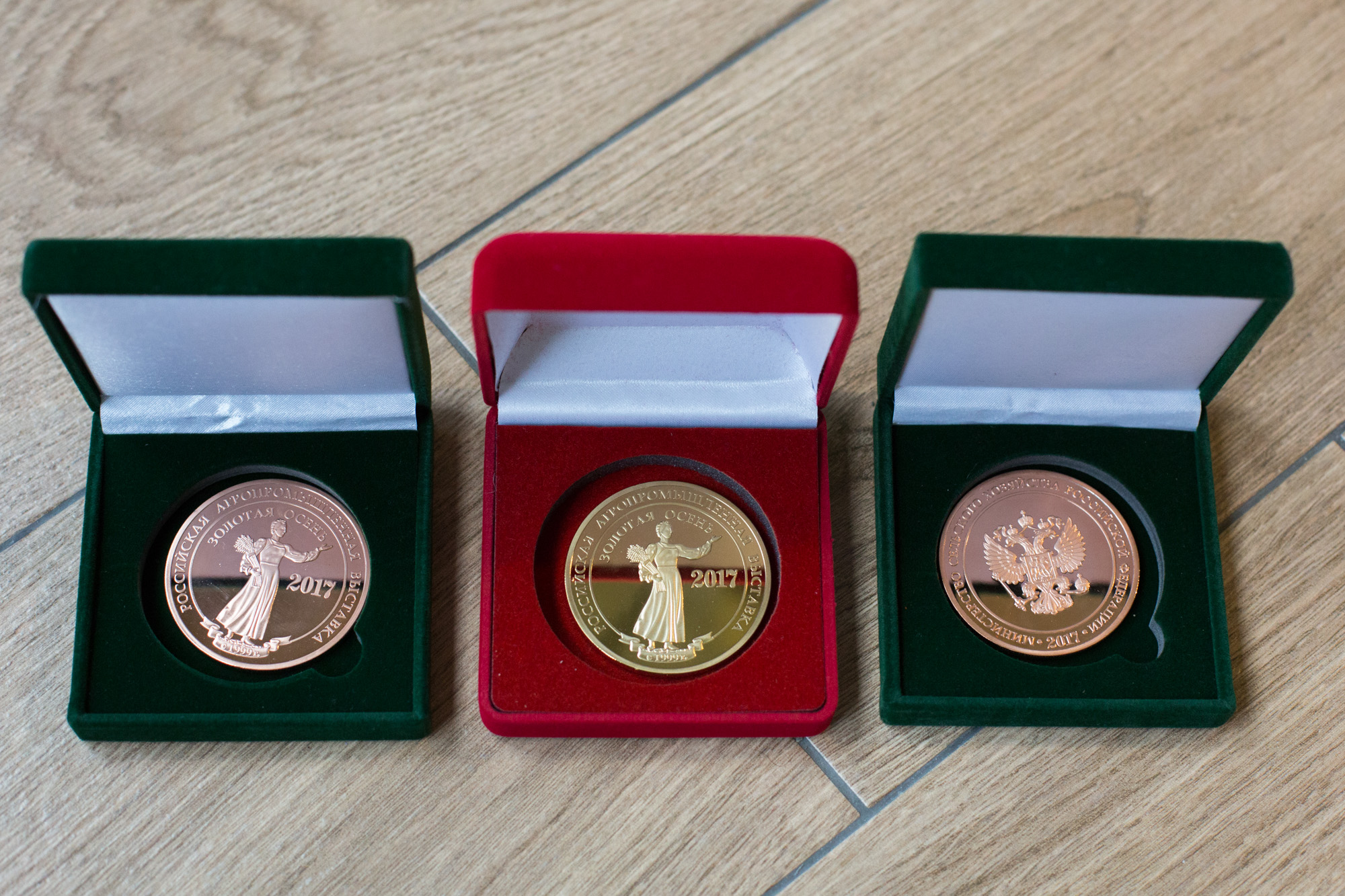 «Агро-Матик» удостоен сразу трех медалей выставки «Золотая осень — 2017» / Агро-Матик #1
