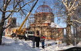 Восстановление храма в&nbsp;селе Досчатое активно продолжается / Агро-Матик
