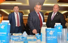 Татарстан назван среди лучших регионов России по&nbsp;объемам суточной реализации молока / Агро-Матик