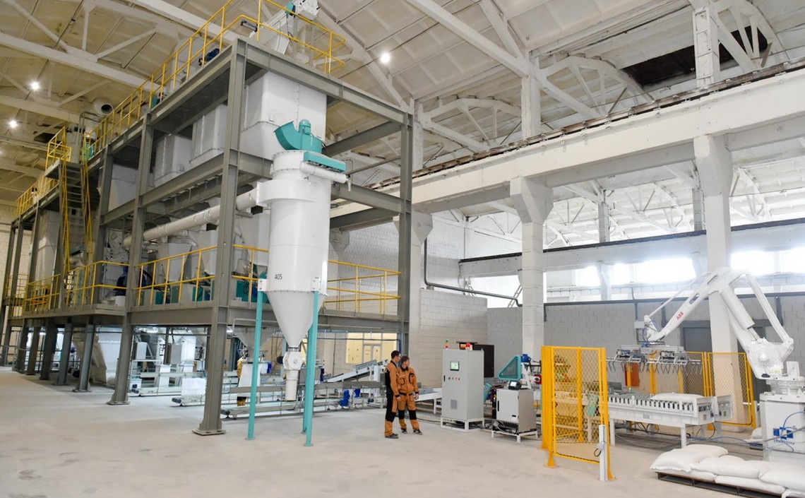 В Северном Казахстане запустили предприятия по производству комбикорма / Агро-Матик