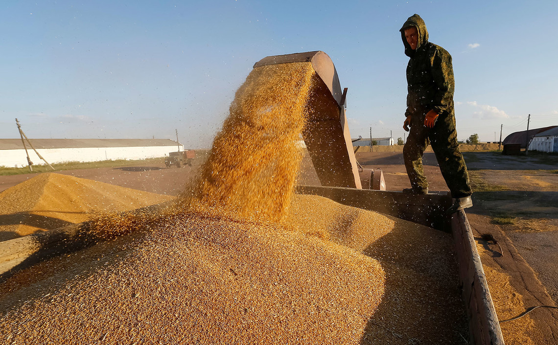 Россия в апреле увеличила экспорт зерна до 4,39 миллиона тонн / Агро-Матик