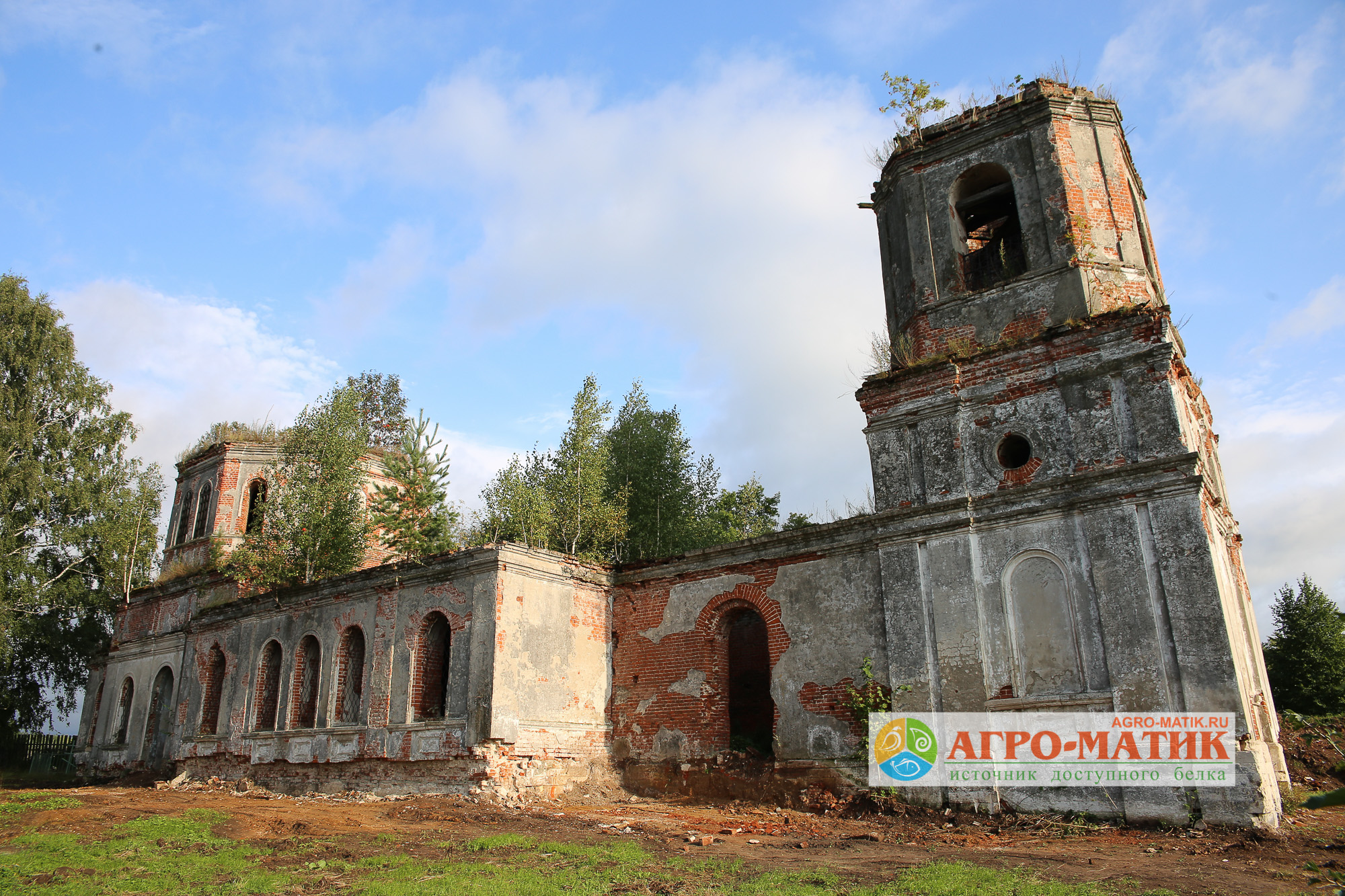 «Агро-Матик» стал инициатором восстановления храма в селе Досчатое / Агро-Матик #2