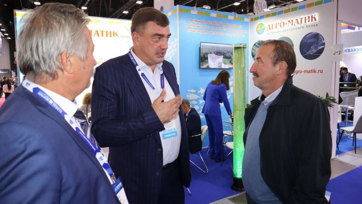 Агро-Матик на выставке Seafood expo Russia